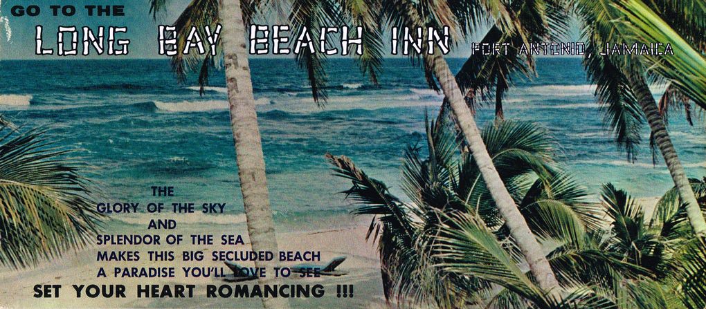 Long Bay Beach Inn 1960s card 1