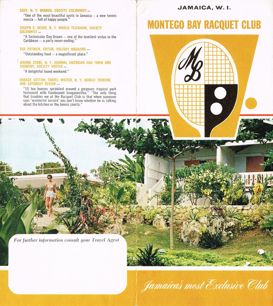 Montego Bay Racquet Club 1963 1