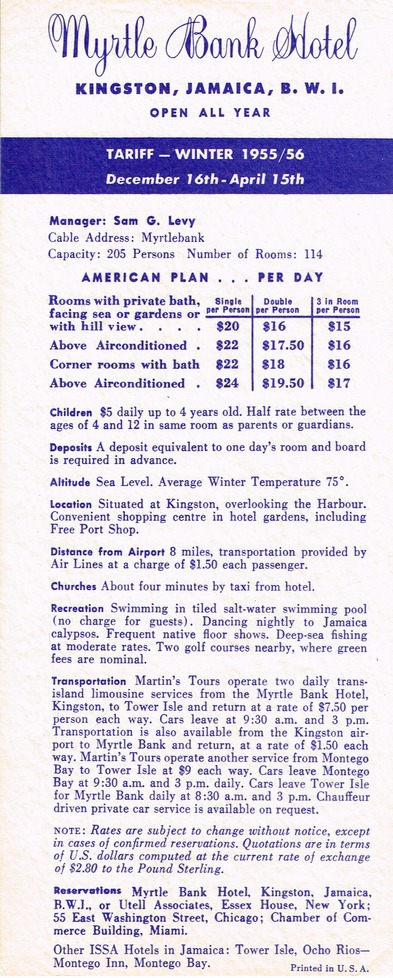 Myrtle Bank 1955 5