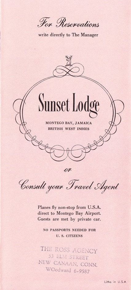 Sunset Lodge 1954 4