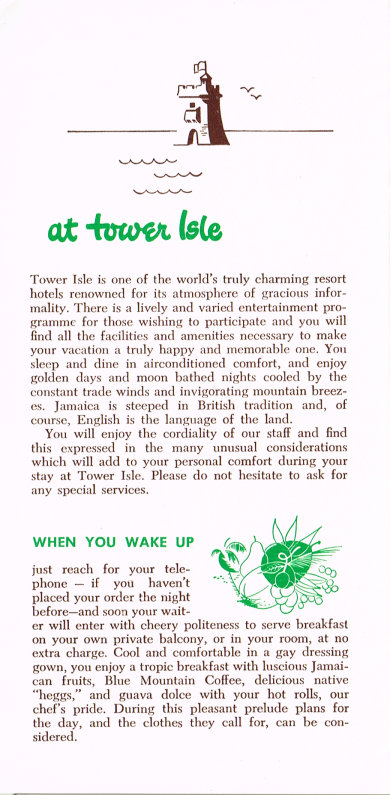 Tower Isle Life at 1961 2