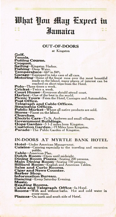 United Fruit Hotels 1912 5