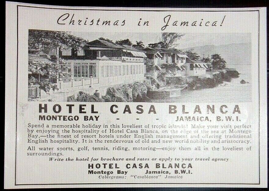 1936 Casa Blanca