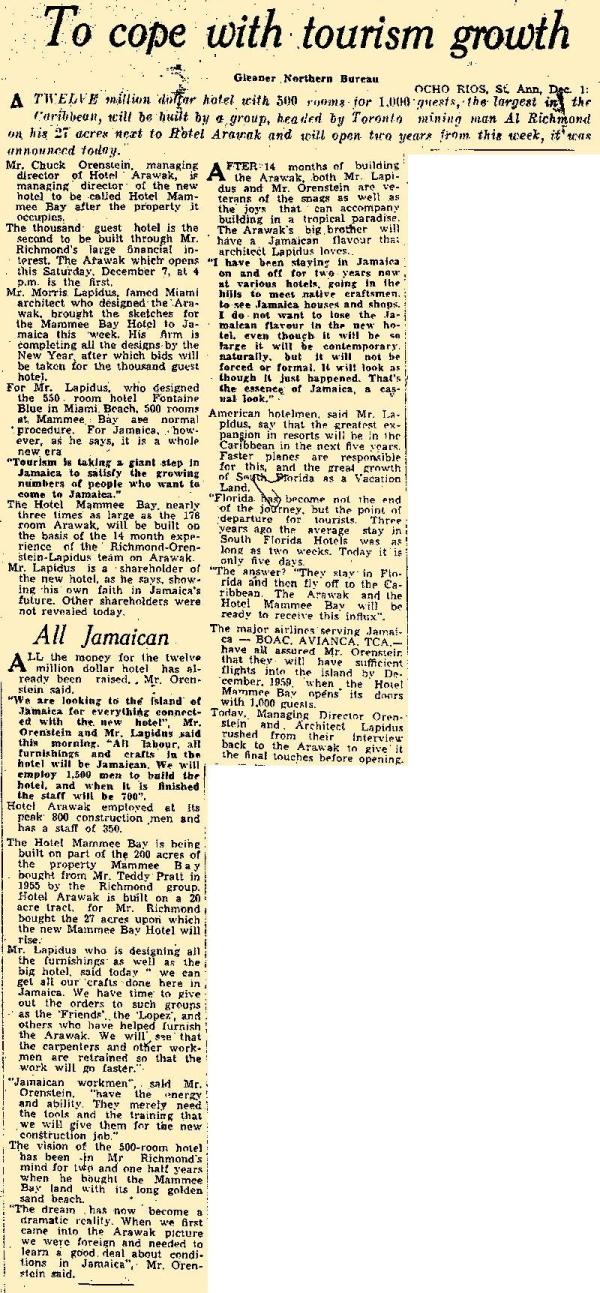 Kingston Gleaner 1957 12 03 p14d