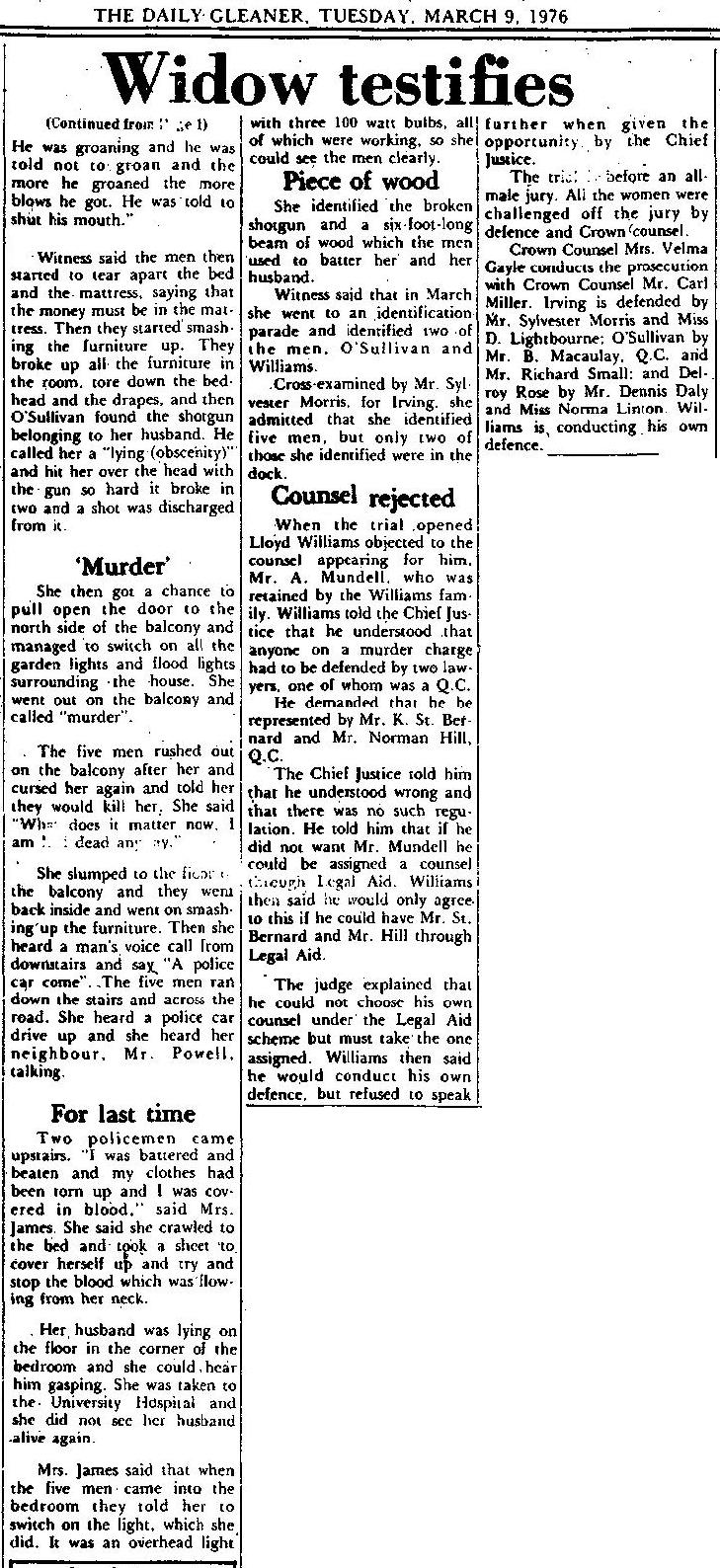 Kingston Gleaner 1976 03 09 p15