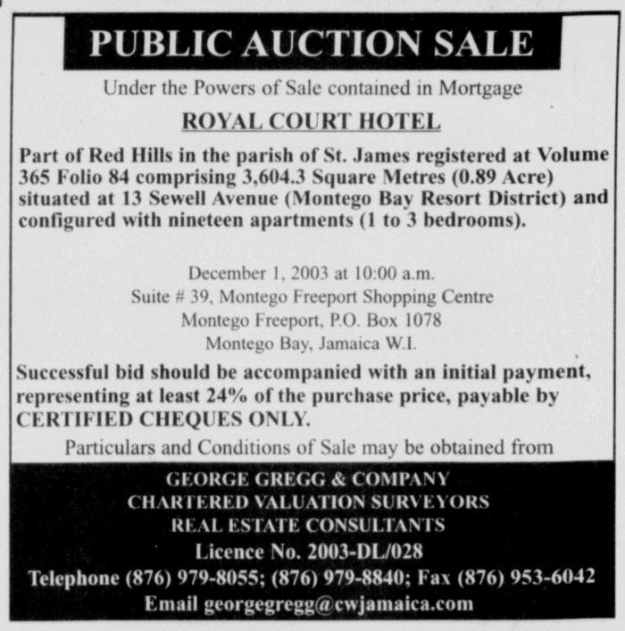 Kingston Gleaner 2003 11 14 p39