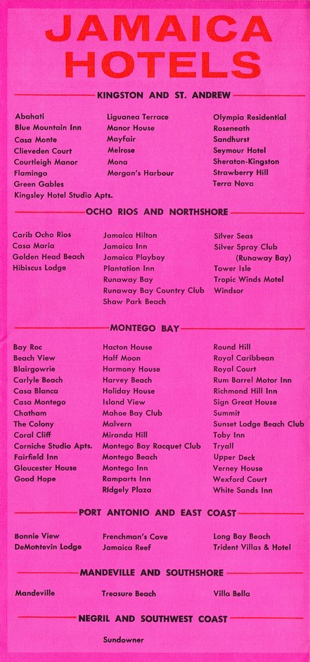 Map Guide 1970 2