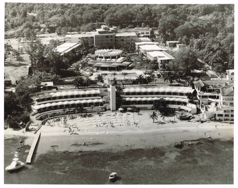 Boscobel Beach aerial