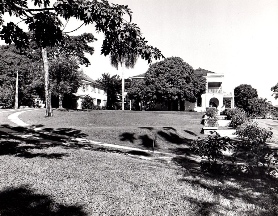 Mona Grounds and Great House side view 25 Oct 1971 2