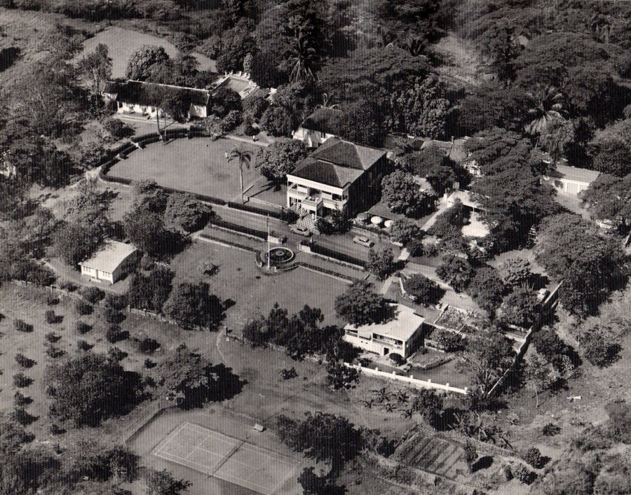 Mona Hotel aerial view 12 May 1963