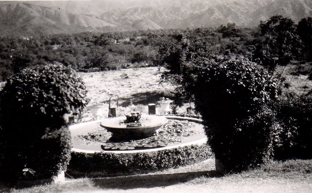 Mona View from front of Mona 1951