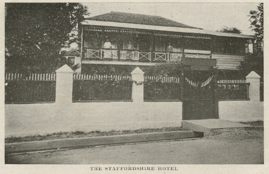 Staffordshire Hotel early 20th c