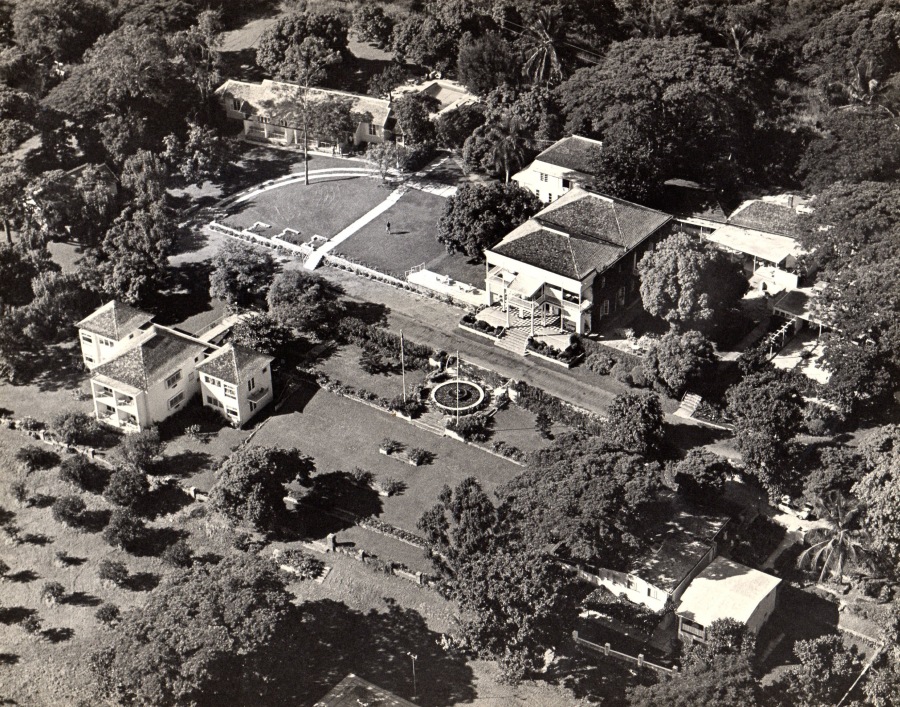 mona hotel aerial view 8Oct1969