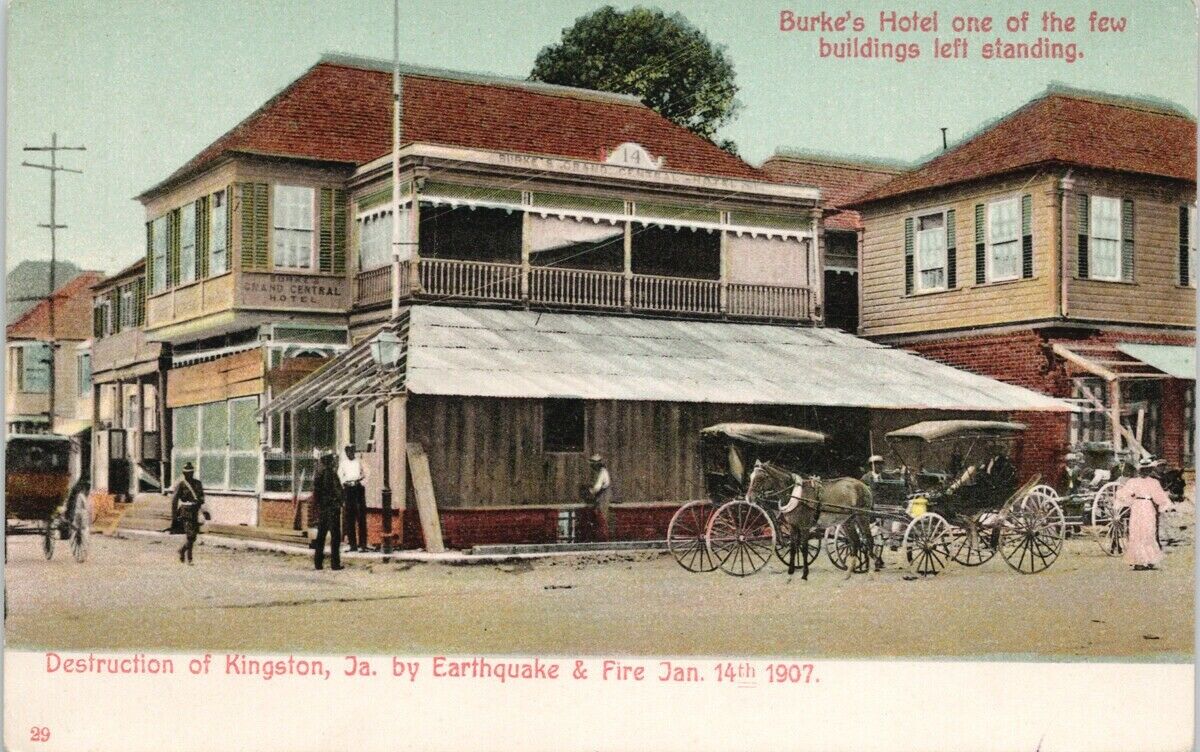 Burkes Hotel 1907