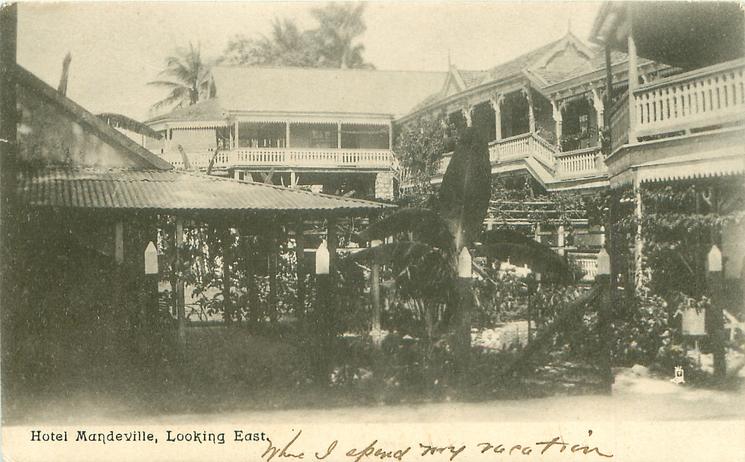 Hotel Mandeville looking east