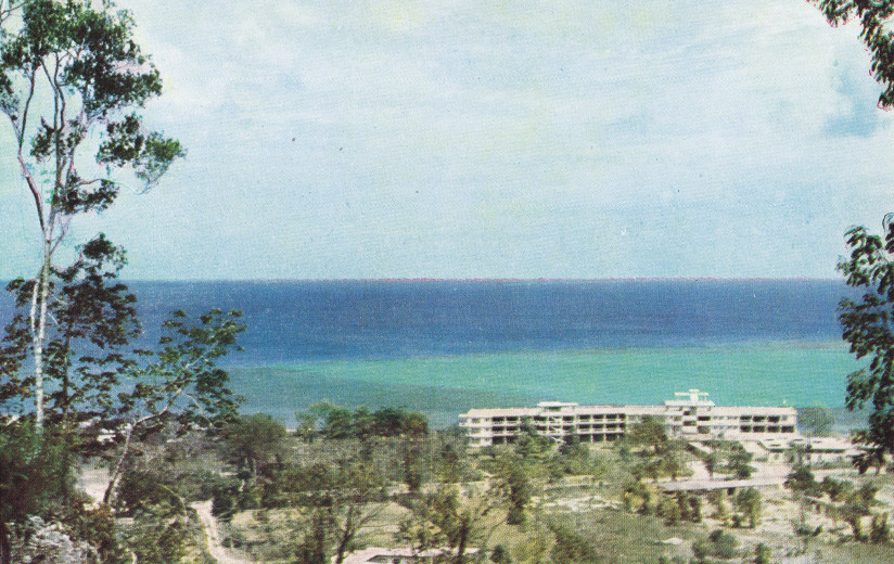 Montego Beach from hill