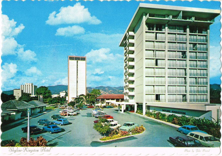 Skyline parking lot