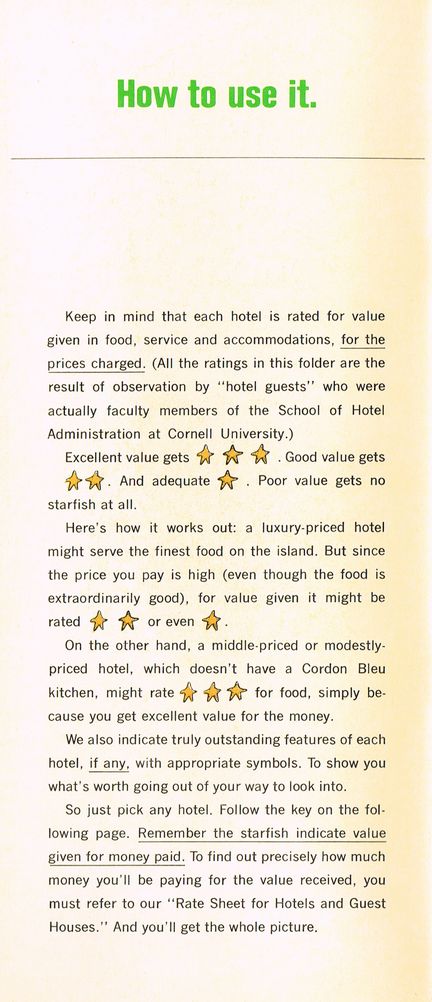 A Value Guide to the Hotels 1967 02