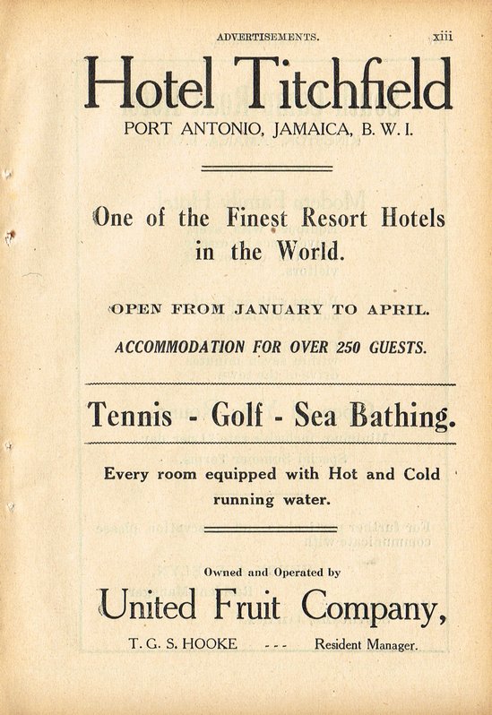 Guide to Jamaica 1924 xiii