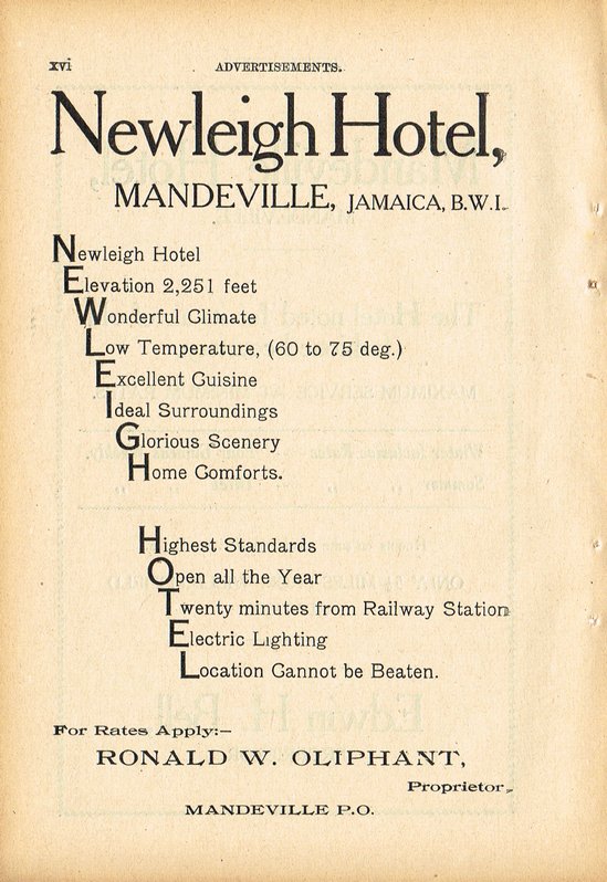 Guide to Jamaica 1924 xvi