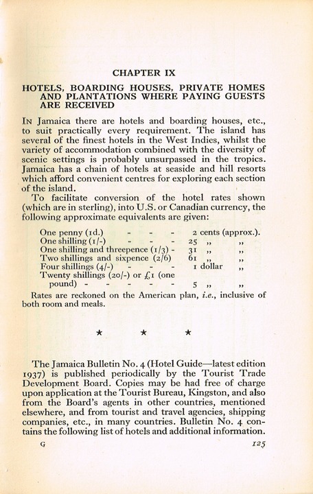 Guide to Jamaica 1937 p125