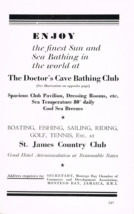 Guide to Jamaica 1937 p341