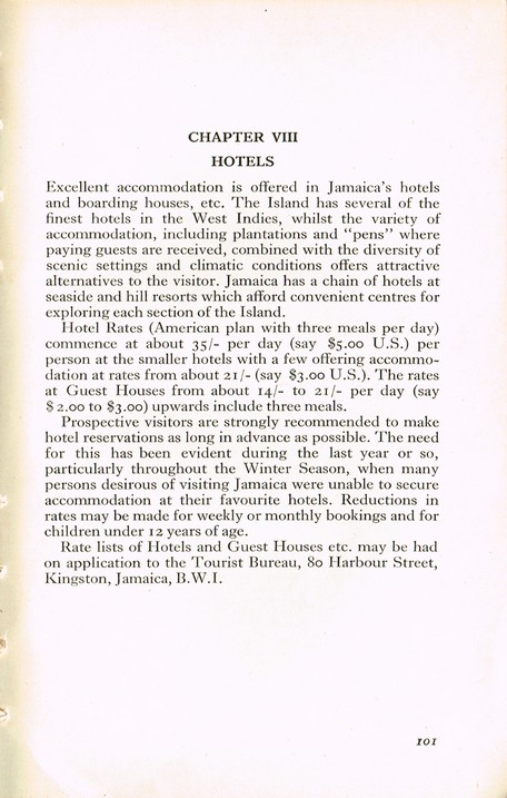 Guide to Jamaica 1952 101