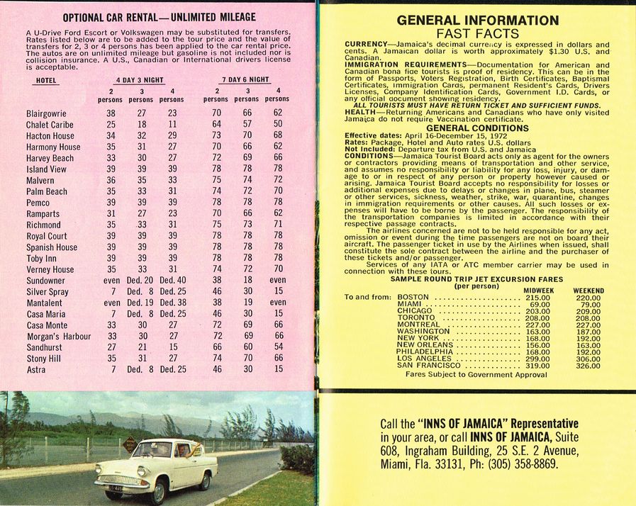 Inns of Jamaica 1972 11b