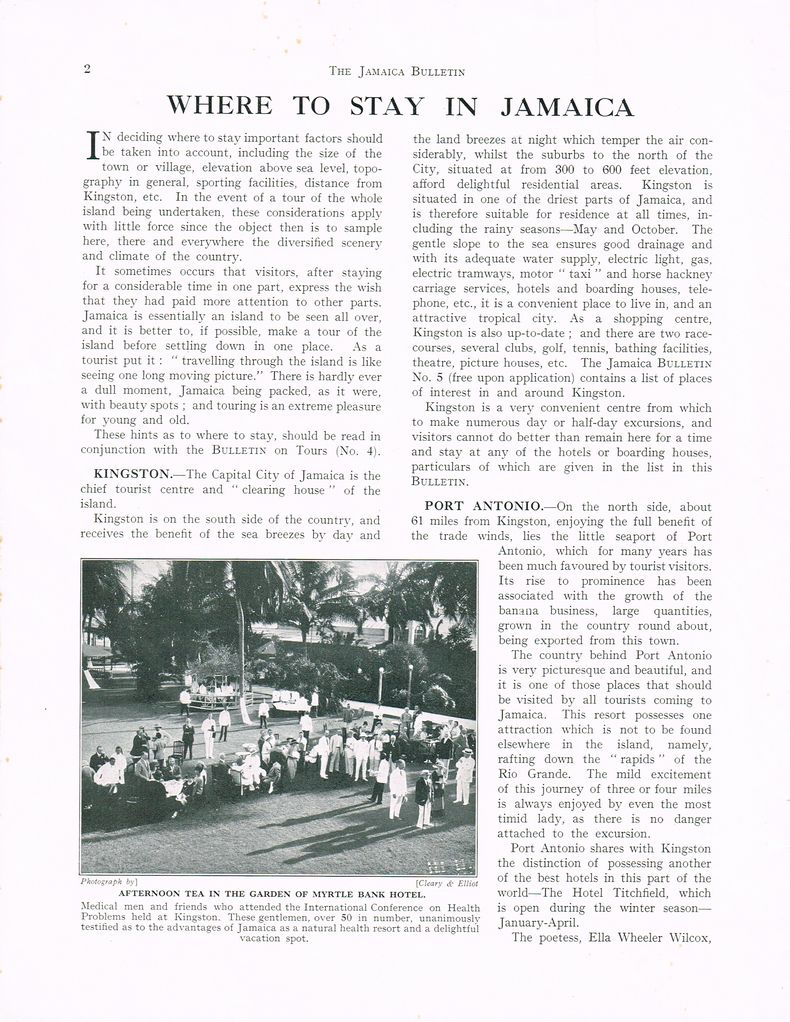 Jamaica Bulletin 1933 02