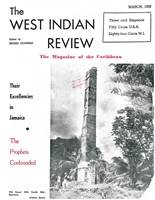 West Indian Review March 1958 thumbnail
