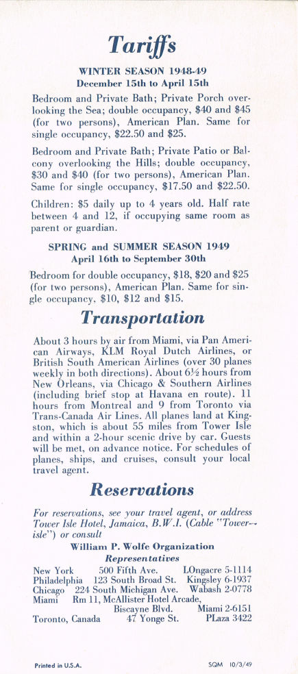 Tower Isle Oct 1948 3