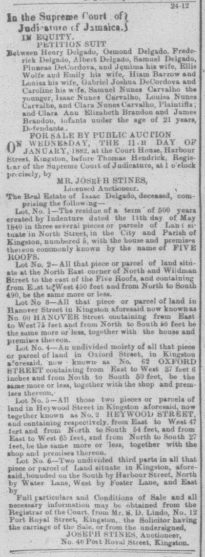 Kingston Gleaner 1881 12 24 p03