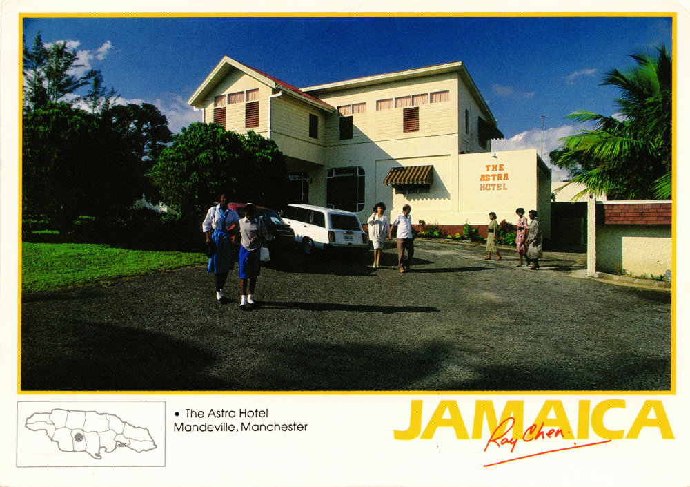 Astra Hotel Periwinkle 1970s