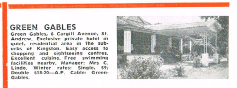 Key to Jamaica 1962 Nov 22d