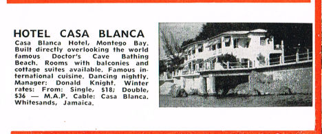 Key to Jamaica 1962 Nov 24b