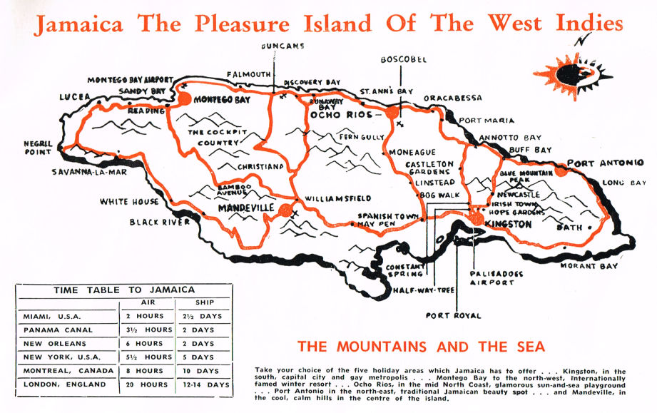 Key to Jamaica 1962 Nov 25