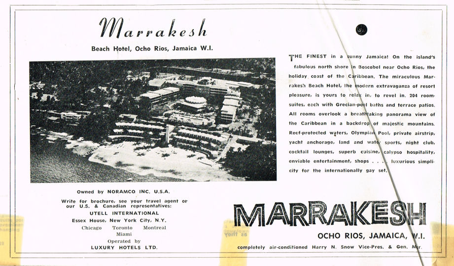 Key to Jamaica 1962 Nov 30